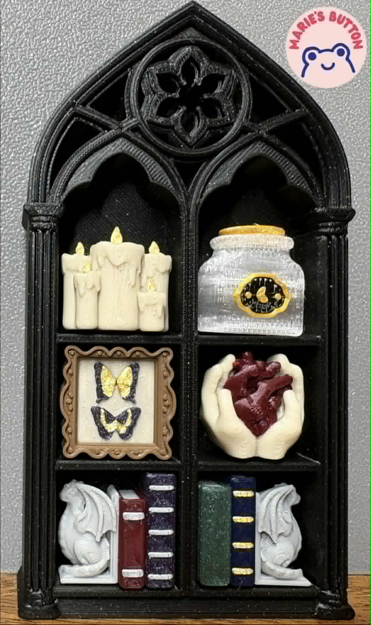 Gothic Cathedral 6-Button Fidget Clicker