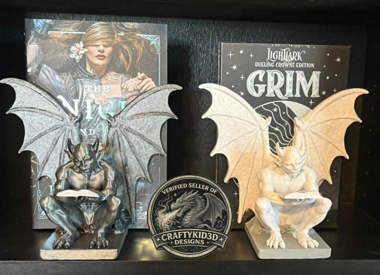 The Gargoyle Book End