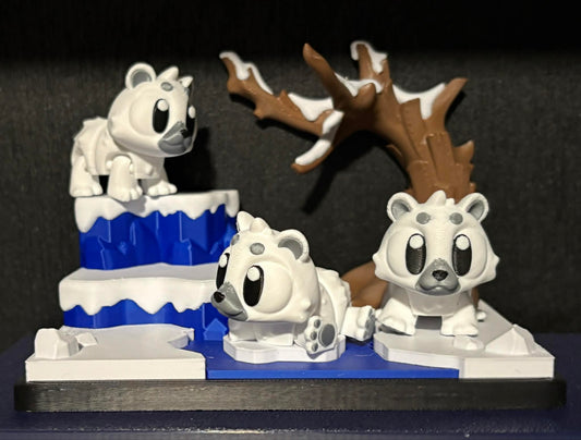 Cold Bears that polar around