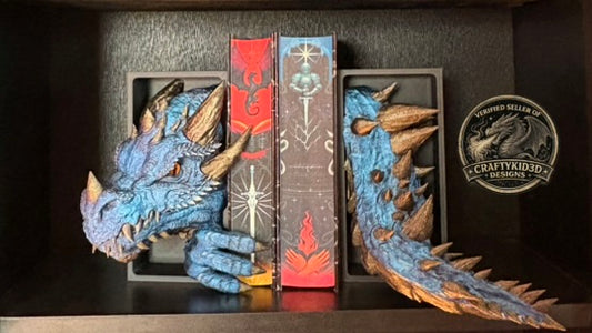 Blue and Gold Dragon