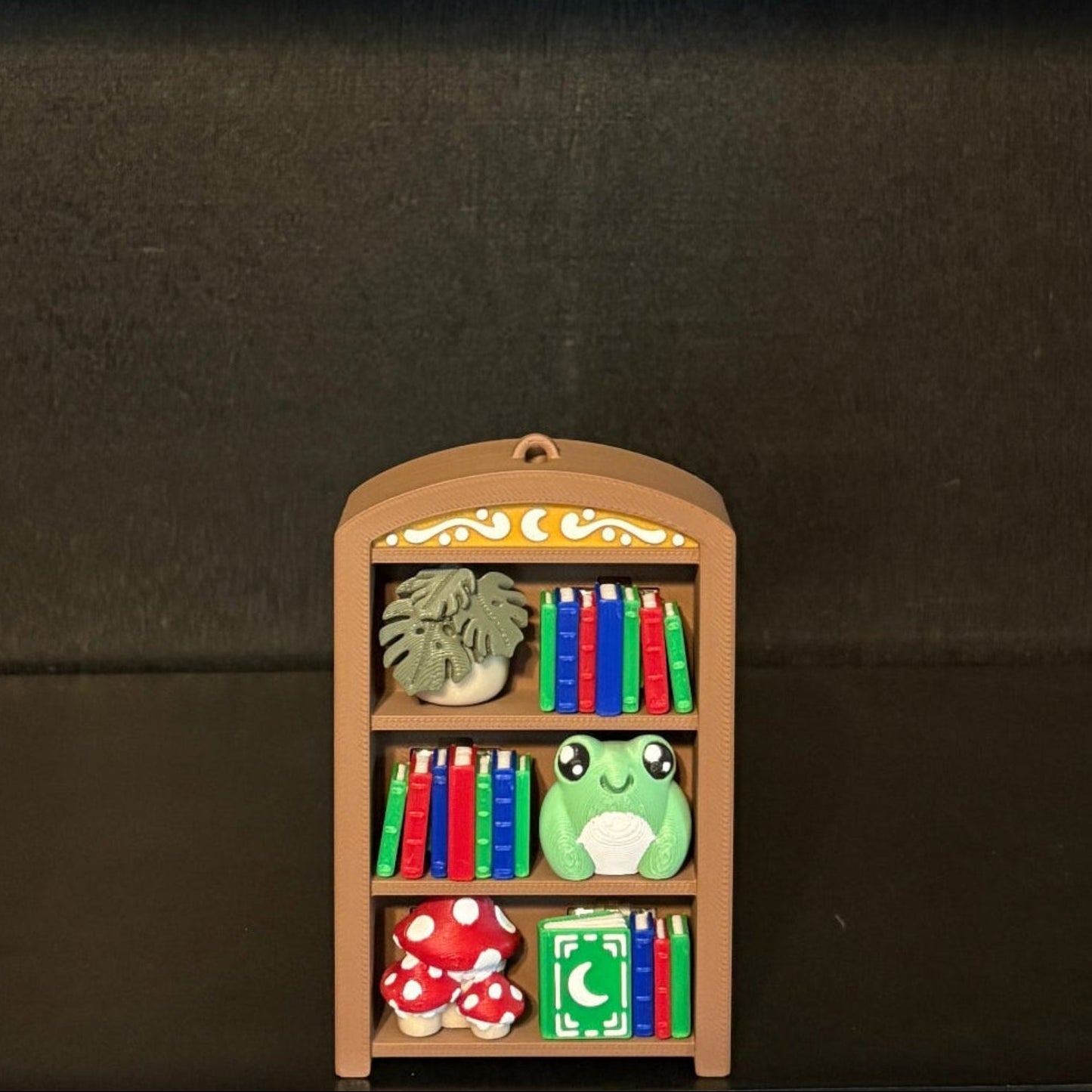 Arch Bookshelf Clicker With Keychain Option