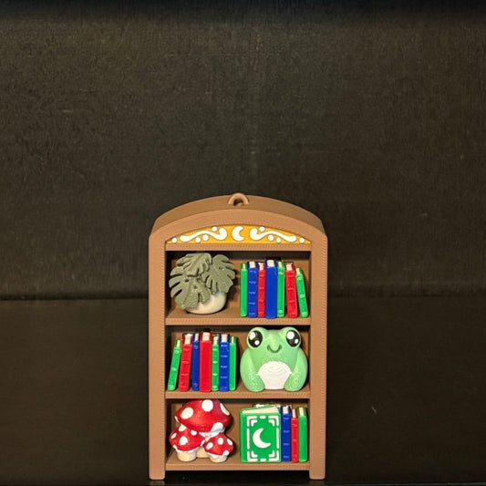 Arch Bookshelf Clicker With Keychain Option