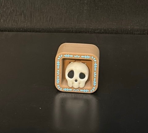 Cottage Core Skull Clicker