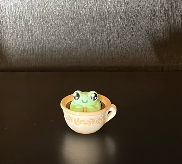 Frog Tea Cup Fidget Clicker